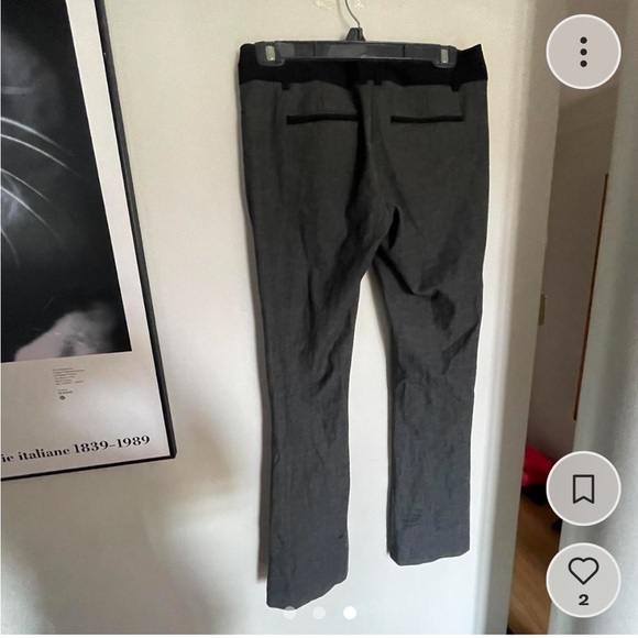 Express black and gray columnist pants - Picture 3 of 3